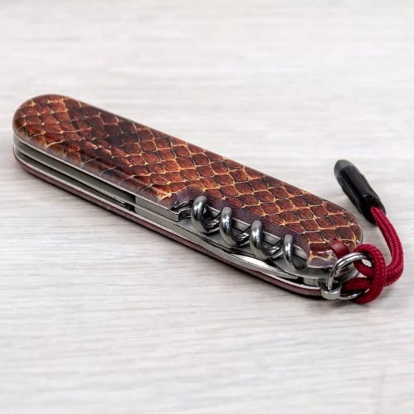 Швейцарський ніж Victorinox Spartan DESIGN Принт Шкіра кобри 1.3603_R2210pk V77554165 фото