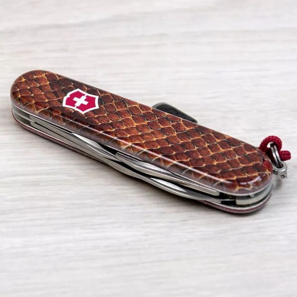 Швейцарський ніж Victorinox Spartan DESIGN Принт Шкіра кобри 1.3603_R2210pk V77554165 фото