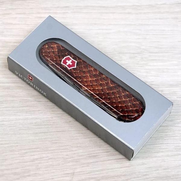 Швейцарський ніж Victorinox Spartan DESIGN Принт Шкіра кобри 1.3603_R2210pk V77554165 фото