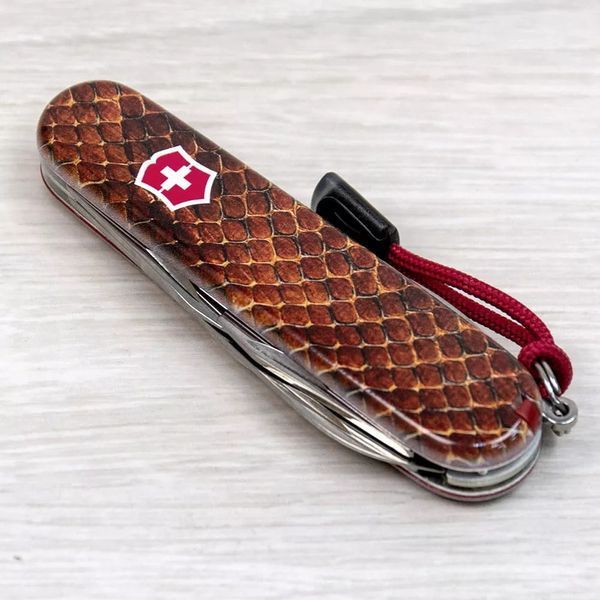 Швейцарський ніж Victorinox Spartan DESIGN Принт Шкіра кобри 1.3603_R2210pk V77554165 фото