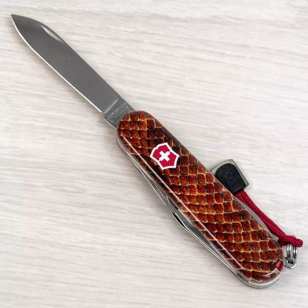 Швейцарський ніж Victorinox Spartan DESIGN Принт Шкіра кобри 1.3603_R2210pk V77554165 фото