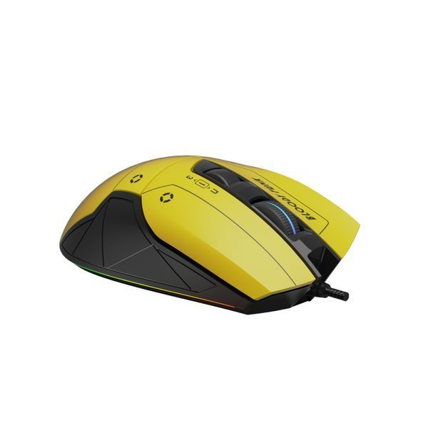Миша ігрова A4Tech W70 Max Bloody, жовта, активоване ПЗ Bloody W70 Max Bloody (Punk Yellow) 1605121 фото