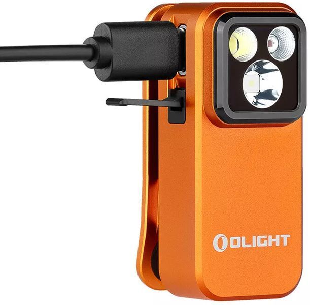 Фонарь Olight Oclip Pro Orange (500 Lm) 0.0000.3063 23704602 фото