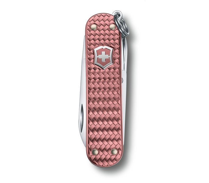 Швейцарський ніж Victorinox Classic SD Precious Alox Gentle Rose 0.6221.405G 4008490 фото