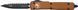 Ніж Microtech Ultratech Double Edge Serrated Black Blade Aluminum Tan 122-3TA 14090619 фото 1
