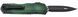 Нож Microtech Cypher II D/E Black Blade X-51 Handle Green 1242-1GRX51S 14090744 фото 3