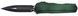 Нож Microtech Cypher II D/E Black Blade X-51 Handle Green 1242-1GRX51S 14090744 фото 1