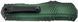 Нож Microtech Cypher II D/E Black Blade X-51 Handle Green 1242-1GRX51S 14090744 фото 2