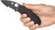Нож Spyderco Efficient Black Blade G-10 Полусеррейтор C216GPSBBK 871361 фото 5
