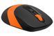 Мышь беспроводная A4Tech Fstyler FG10 (Orange), USB, цвет черный+оранжевый FG10 (Orange) 1604046 фото 4
