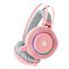 Гарнитура игровая Bloody G521 с подсветкой, розовый цвет, USB G521 Bloody (Pink) 1604746 фото 1