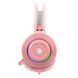 Гарнитура игровая Bloody G521 с подсветкой, розовый цвет, USB G521 Bloody (Pink) 1604746 фото 2