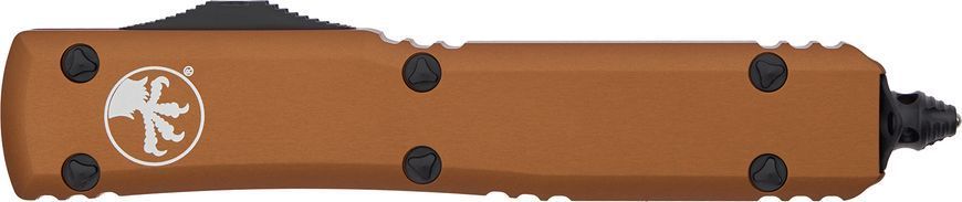 Ніж Microtech Ultratech Double Edge Serrated Black Blade Aluminum Tan 122-3TA 14090619 фото