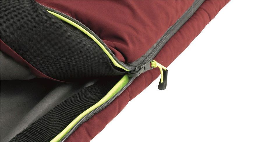 Спальний мішок Outwell Contour Lux Reversible/-3&deg;C Red Right (230383) 928756 фото