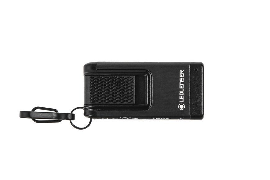 Фонарь-брелок LedLenser K4R Gray, заряжаемый, 120/80/20 502574 6008503 фото