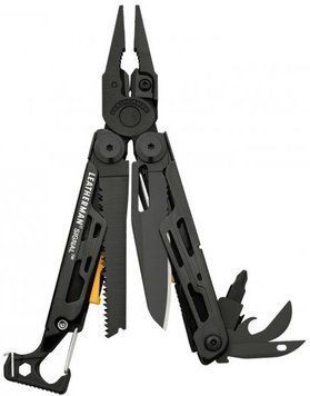 Мультитул Leatherman Signal Black + синтетичний чохол 832586 4008720 фото