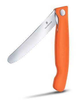 Ніж для пікніка складаний Victorinox Swiss Classic Picnic Серрейтор Помаранчевий 6.7839.FC1 V77554443 фото