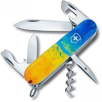 Швейцарський ніж Victorinox Swiss Army Spartan желто-синий рисунок 1.3603.7_T3100p 4008869 фото