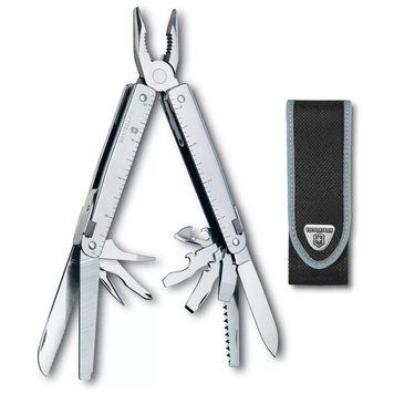Мультитул Victorinox SwissTool 3.0323.N 26 функцій + нейлоновий чохол V77554237 фото