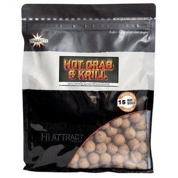 Бойли Dynamite Baits Hot Crab & Krill 15 мм, Boilie 1 кг (DY1640) Y33440478 фото