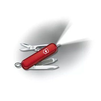 Швейцарський ніж Victorinox Signature Lite 58 мм 7 предметів Червоний (0.6226) V77552209 фото