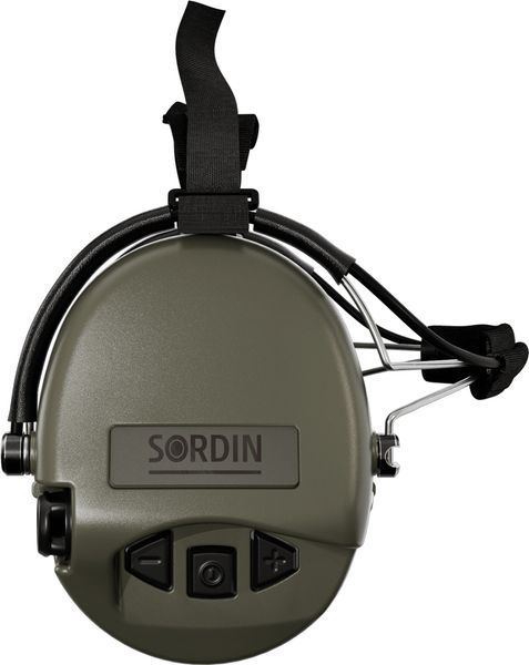 Активні навушники Sordin Supreme MIL AUX, Slim, задній тримач Green 76308-06-S 5010029 фото