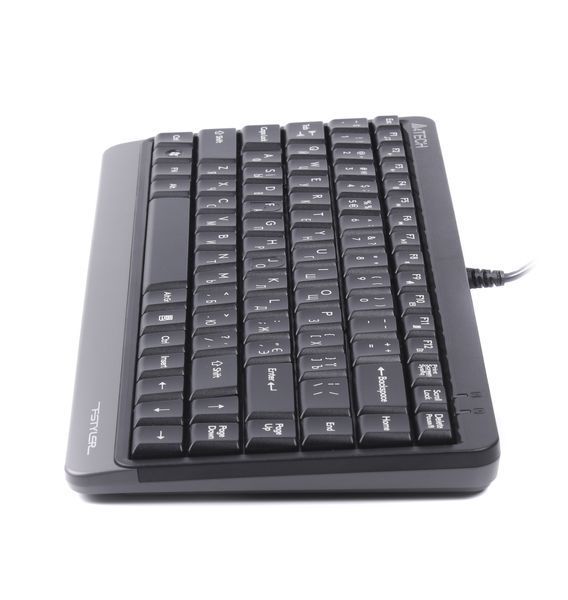 Клавіатура A4-Tech Fstyler FKS11, сірий колір, USB FKS11 USB (Grey) 1605122 фото