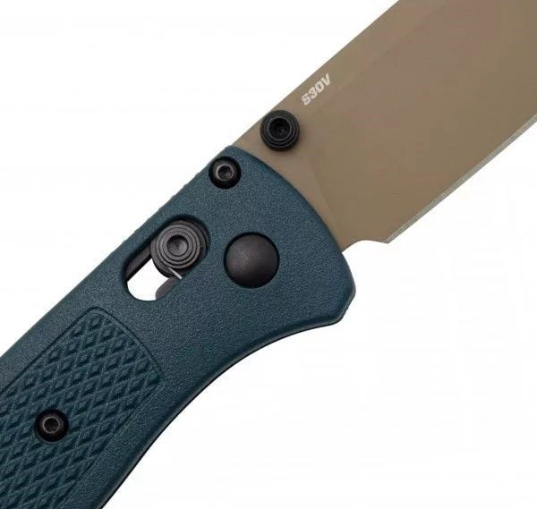 Ніж Benchmade Bugout Crater Blue Grivory Синій 535FE-05 4008899 фото