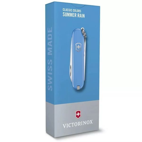 Швейцарский нож Victorinox Classic SD Ukraine Голубо-желтый (0.6223.28G.8) V77552888 фото