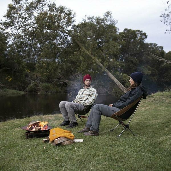 Стілець складаний Naturehike Moon YL08 NH20JJ027, 600D Oxford / алюміній, зелений 82986 фото