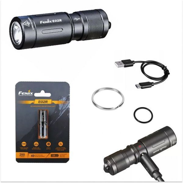 Фонарь ручной Fenix ​​TK16 V2.0 + подарок Фонарь ручной Fenix ​​E02R 89047 фото
