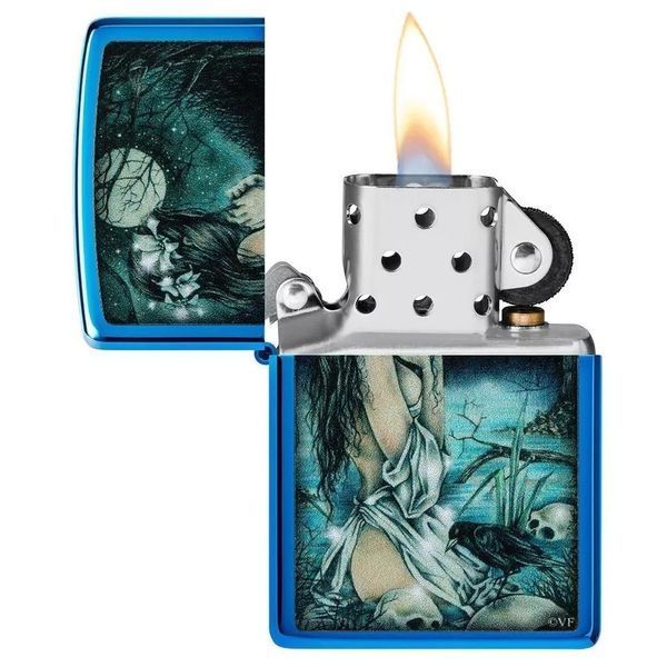 Запальничка бензинова Zippo Victoria Frances (49764) V77550569 фото