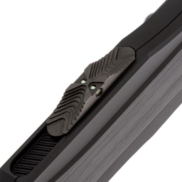 Ніж Microtech Cypher II Coppermai Damascus Hefted Alloy Hard Cut Bronzed w/ DLC Accents and Tritium Button Insert 1241-16MS2 14090713 фото