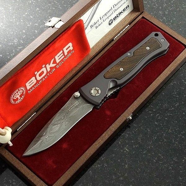 Ніж Boker Leopard-Damascus II Collection 111054DAM 4007472 фото