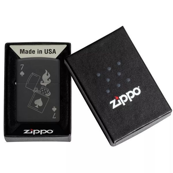 Зажигалка бензиновая Zippo Lucky 7 Design 47134 77890021 фото