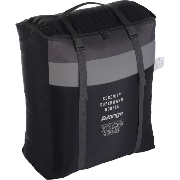 Спальний мішок Vango Serenity Superwarm Double/-3&deg;C Shadow Grey Twin (SBQSERENIS32S7I) 928206 фото