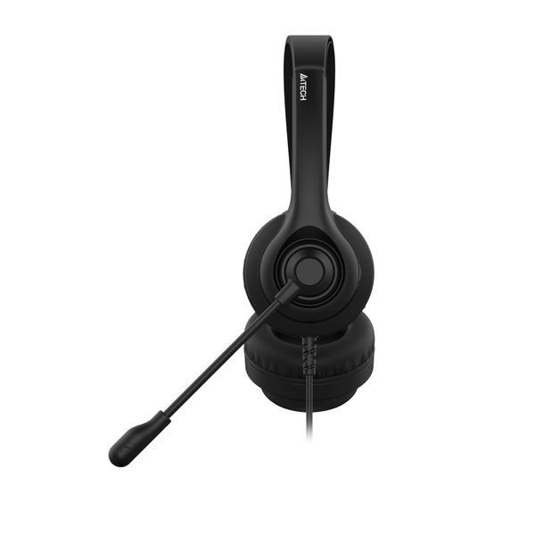 A4Tech HS-8i гарнітура з регулятором гучності, колір чорний HS-8i (Black) 1605863 фото