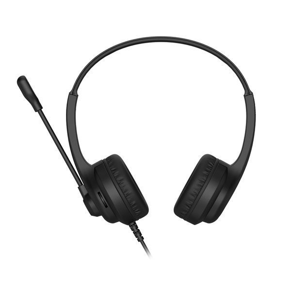 A4Tech HS-8i гарнітура з регулятором гучності, колір чорний HS-8i (Black) 1605863 фото
