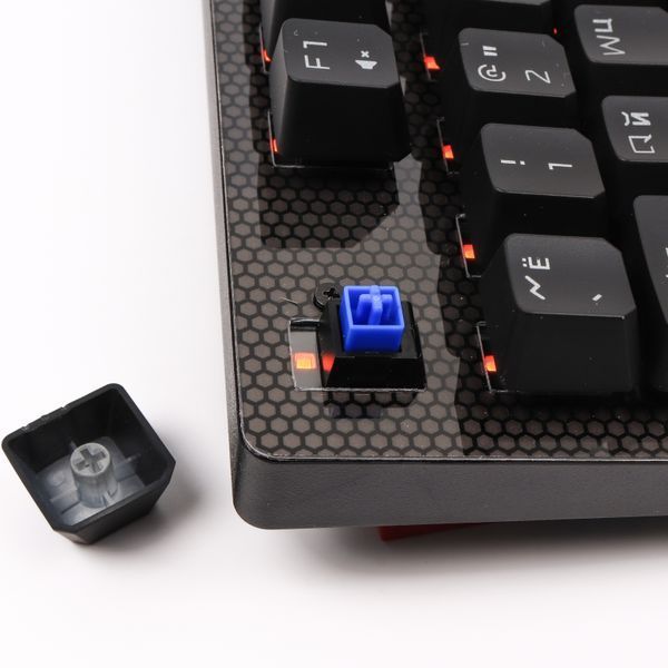 Механічна клавіатура A4Tech Bloody B800 NetBee , чорна з малюнком, USB B800 Bloody (NetBee) 1604747 фото