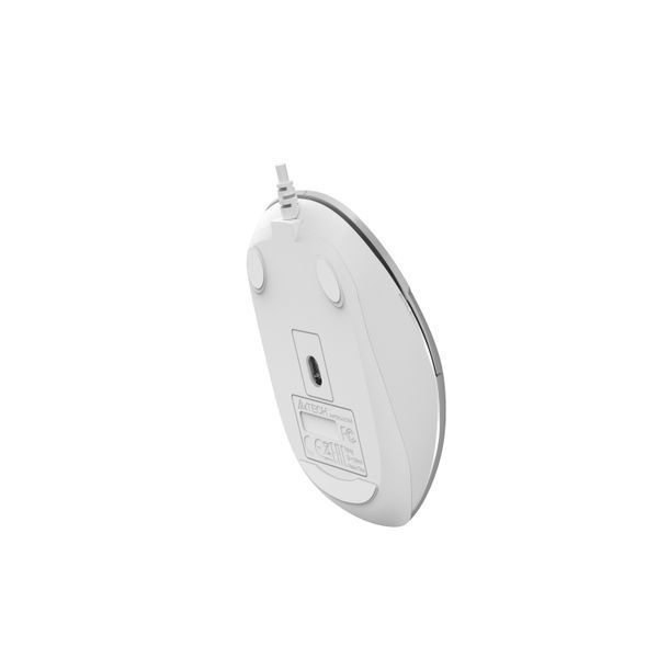 Миша A4Tech Fstyler FM26 (Icy White), USB, колір сірий+білий FM26 (Icy White) 1606349 фото