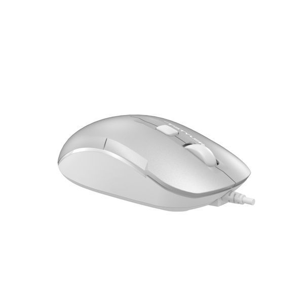 Миша A4Tech Fstyler FM26 (Icy White), USB, колір сірий+білий FM26 (Icy White) 1606349 фото