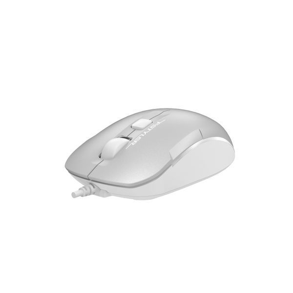 Миша A4Tech Fstyler FM26 (Icy White), USB, колір сірий+білий FM26 (Icy White) 1606349 фото