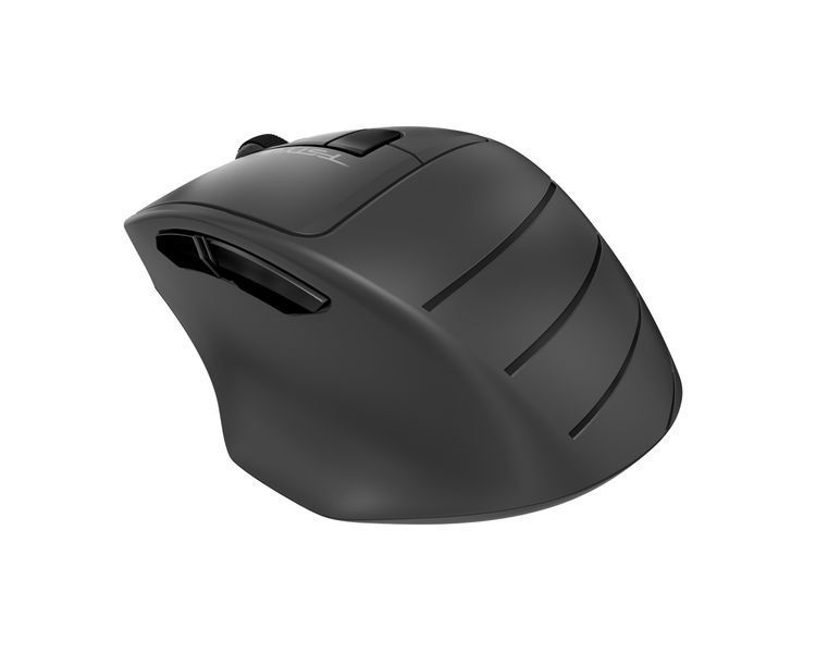 Миша бездротова A4Tech Fstyler FG30S (Grey), безшумна, USB, колір чорний+сірий FG30S (Grey) 1604572 фото