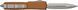 Ніж Microtech Ultratech Double Edge Serrated Stonewash Aluminum Tan 122-12TA 14090618 фото 2