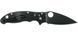 Нож Spyderco Manix 2 Black Blade FRN CTS-BD1 C101PBBK2 871324 фото 4