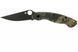Ніж Spyderco Military Black Blade Camo G-10 C36GPCMOBK 871309 фото 1