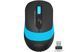 Мышь беспроводная A4Tech Fstyler FG10 (Blue), USB, цвет черный+голубой FG10 (Blue) 1604047 фото 1