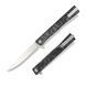 Ніж Ocaso Solstice Engraved titanium Topo Pattern Satin 10ETS 4009340 фото 1