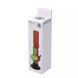 Бонг акриловый водяной 32 см Champ Twist Rasta Waterpipe Зелено-красный (40590252) V77550083 фото 4