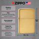 Зажигалка Zippo Золотистая 204 V77550811 фото 3